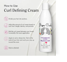 Curl Defining Cream for Wavy, Curly, Coily Hair   Frizz Control, Defines, Sof...