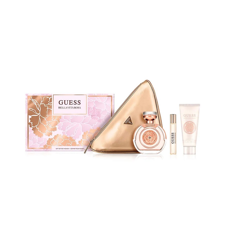 Guess Ladies Bella Vita Rosa 4pcs EDT Gift Set Fragrances 085715349750 10990₽