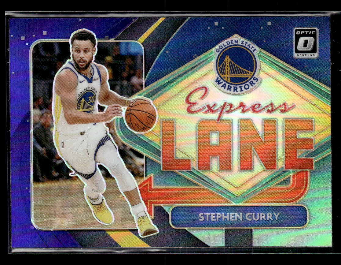 2020-21 Donruss Optic #3 Stephen Curry Express Lane Holo