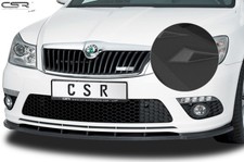 Cup Spoiler Lippe Front Ansatz Schwert ABE für Skoda Octavia II (1Z) RS CSL001