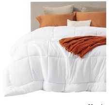 Bedsure Comforter Duvet Insert - Quilted Comforters King Size, All Season Duvet,