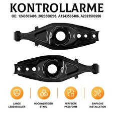 2x Querlenker Hinten für MERCEDES 124 W202 S203 C209 C208 W210 SLK 1243505406