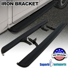 Fits 2003-2012 Range Rover Hse Sport L322 Nerf Side Step Bar Running Board Blk