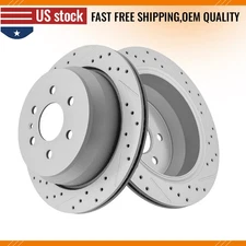 324mm Rear Disc Brake Rotors Set for Chevy Colorado GMC Canyon 2015-2022