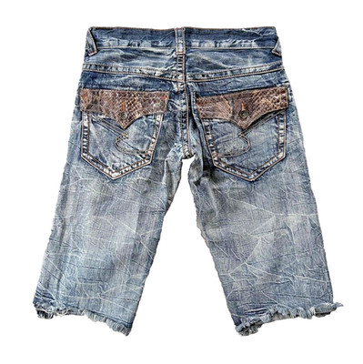 Semantic Design Archive Python Denim Shorts Large Y2K Japanese