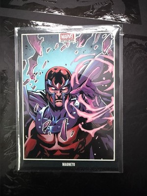2025 Panini Marvel Anthology - Glow in the Dark - MAGNETO - G3