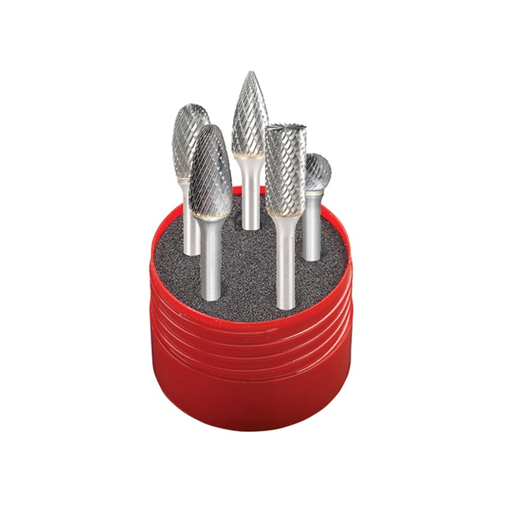 Dormer P88001 5 Piece Solid Carbide Burr Set - Image 3