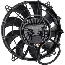 SPAL 30107089 Plus Series Curved Blade Electric Puller Fan, 10 In