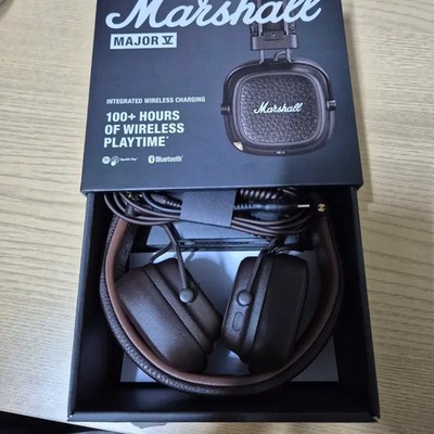 Marshall Major V Brown Headphones Full Box | eBay