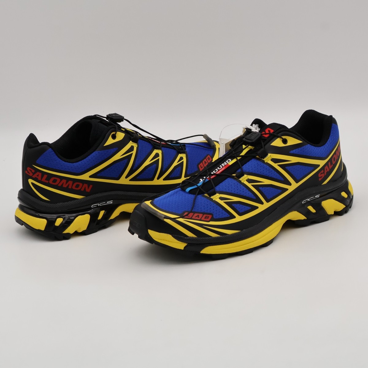 Size 12.5 - JJJJound x Salomon XT-6 Nautical Blue Lemon for sale