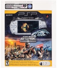 Sony PSP Console  VGA 80+ NM Sealed Star Wars...