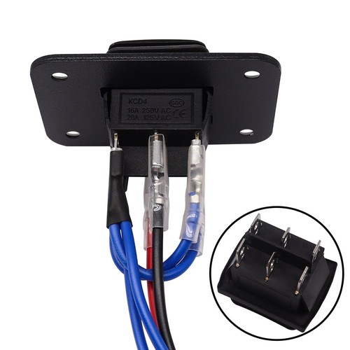 Momentary Waterproof Polarity Reverse Switch 12V DC 10A Up Down Control ...