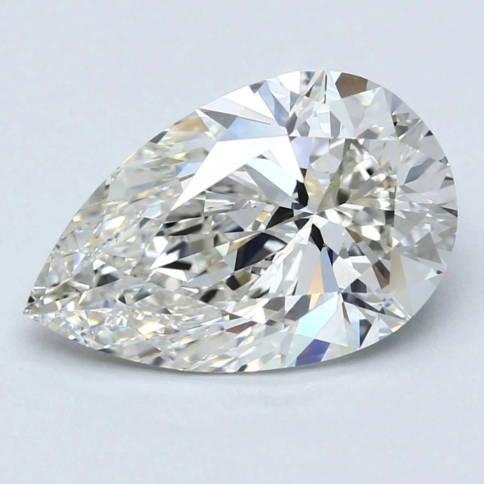 .69 Ct Lab Grown CVD Diamond 7x5 mm Pear D Color, IF Certified Loose Diamond - Image 4 of 4