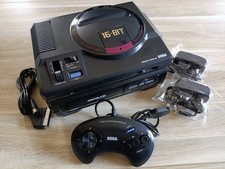Console SEGA Megacd Jap Freebios FRAM + Megadrive JAP Switchless ,1 Pad   Cables