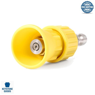 #ad #ad Stainless Steel 40° Pressure Washer Nozzle Guard with Rubber Shield $15.84