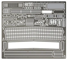 Model Car Garage 2306 1/25 Scale1965 Mercury Comet Photo Etched Detail Set