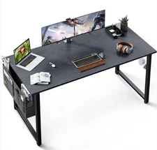 ODK Computer Writing Desk 55 inch Sturdy Home Office Table Work Desk with A S...