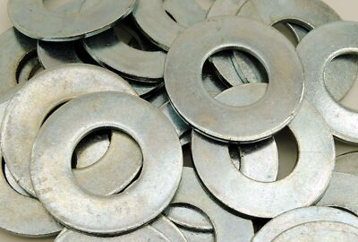 #ad 10 1 3 4 USS Flat Washers Zinc Plated $26.99