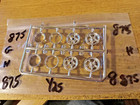 Four  (4)  Chrome Wheels  1/25 scale  Package # 875 free shipping