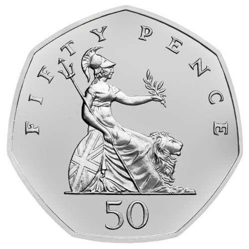UK Fifty Pence Coins 50p LARGE 1971 - 1997 PROOF & Brilliant Uncirculated BUNC - Picture 13 of 29