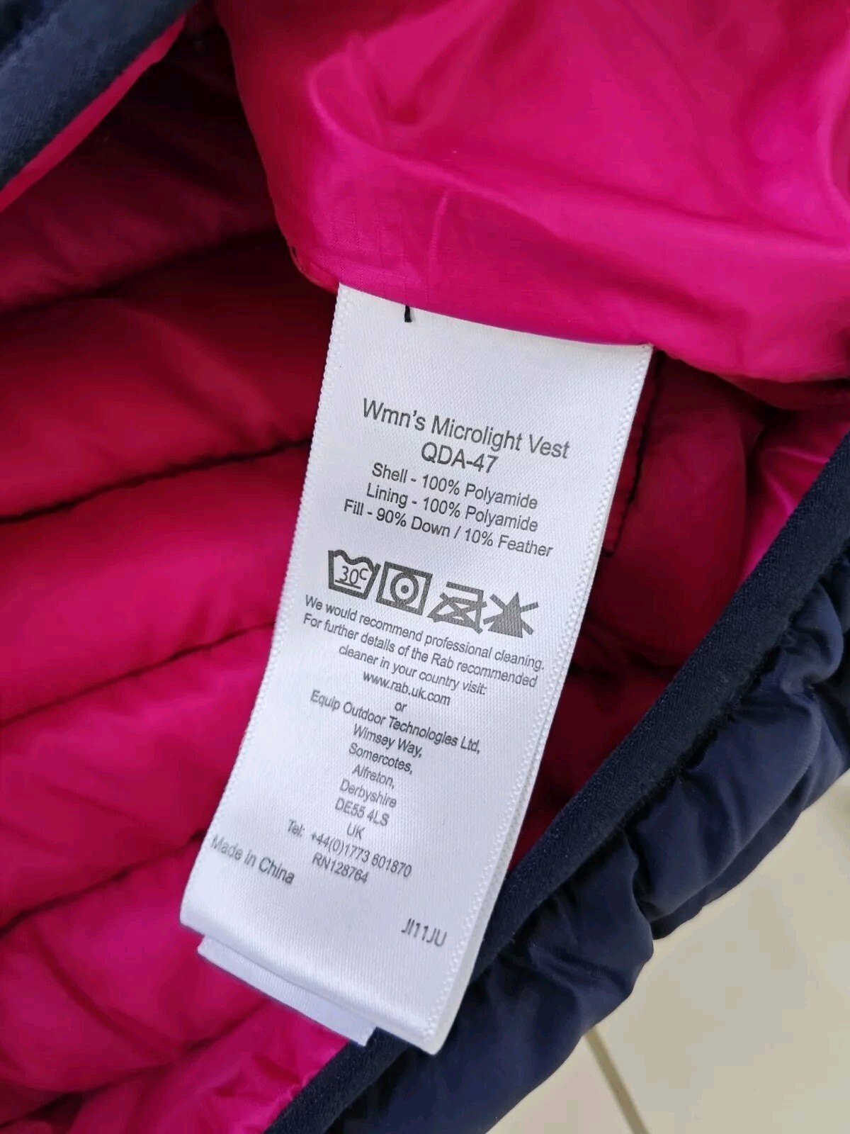 Excellent Condition RAB Womens Microlight Down Pu… - image 5