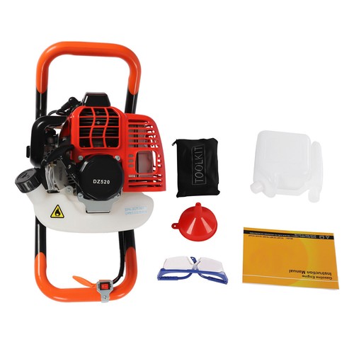 Petrol Post Hole Borer 52CC Fence Earth Auger Digger+3 Drill Bits& 12" Extension - Picture 6 of 23