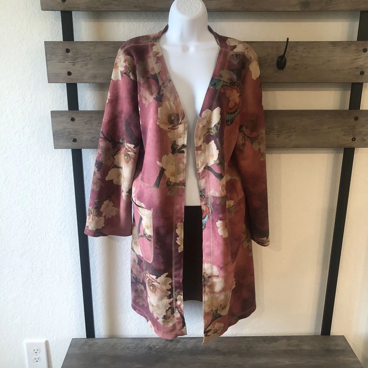 Anthropologie pink coat store