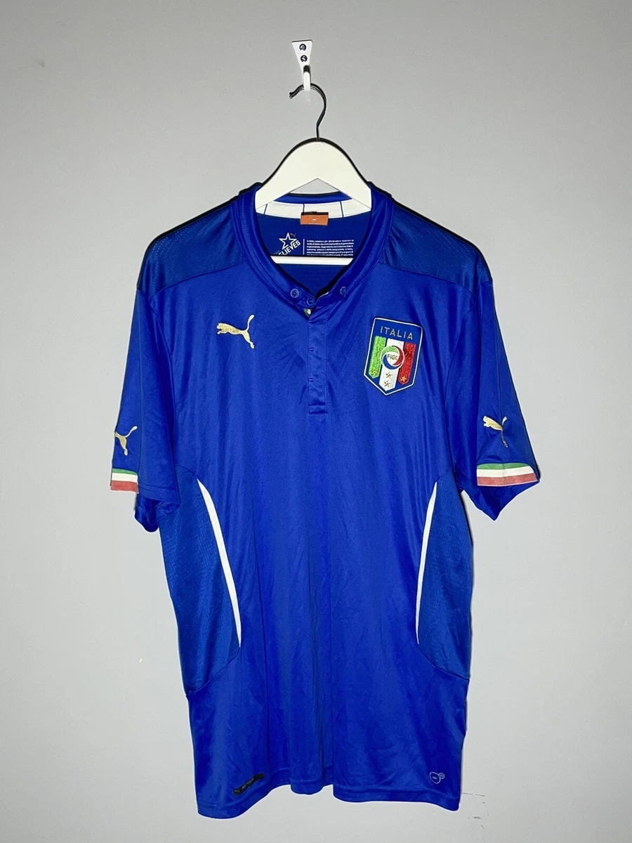 R: Balotelli Milan Match-Worn Shirt, Serie A 2013/14