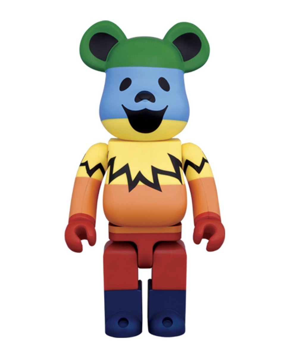 BE@RBRICK - Bearbrick GRATEFUL DEAD 1000％ Medicom Bearbrick Grateful Dead Dancing Bears RAINBOW 1000