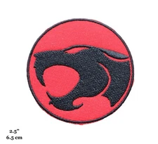 ThunderCats Red And Black Logo Embroidered Iron On Patch