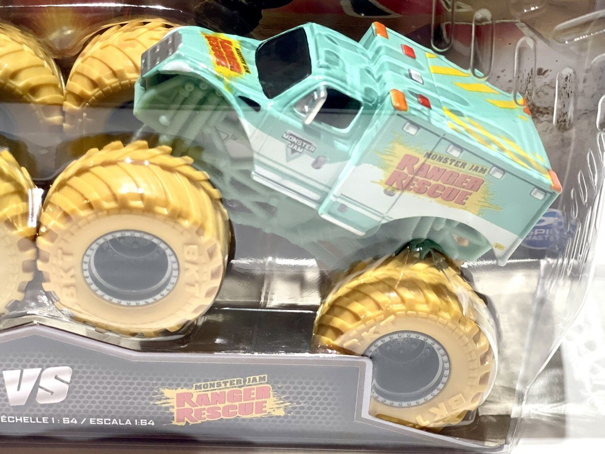 モンスタージャム WRECKREATION vs RANGER RESCUE Monster Jam Wreckreation vs Ranger Rescue - Toy Box Michigan