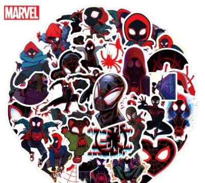 50pc Marvel Miles Morales Spiderman From the Movies & Video Games