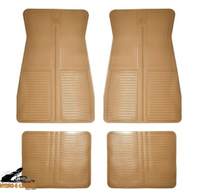 NEW 1978-1988 Oldsmobile Cutlass Calais, Ciera & Cruiser Floor Mat Set - Tan