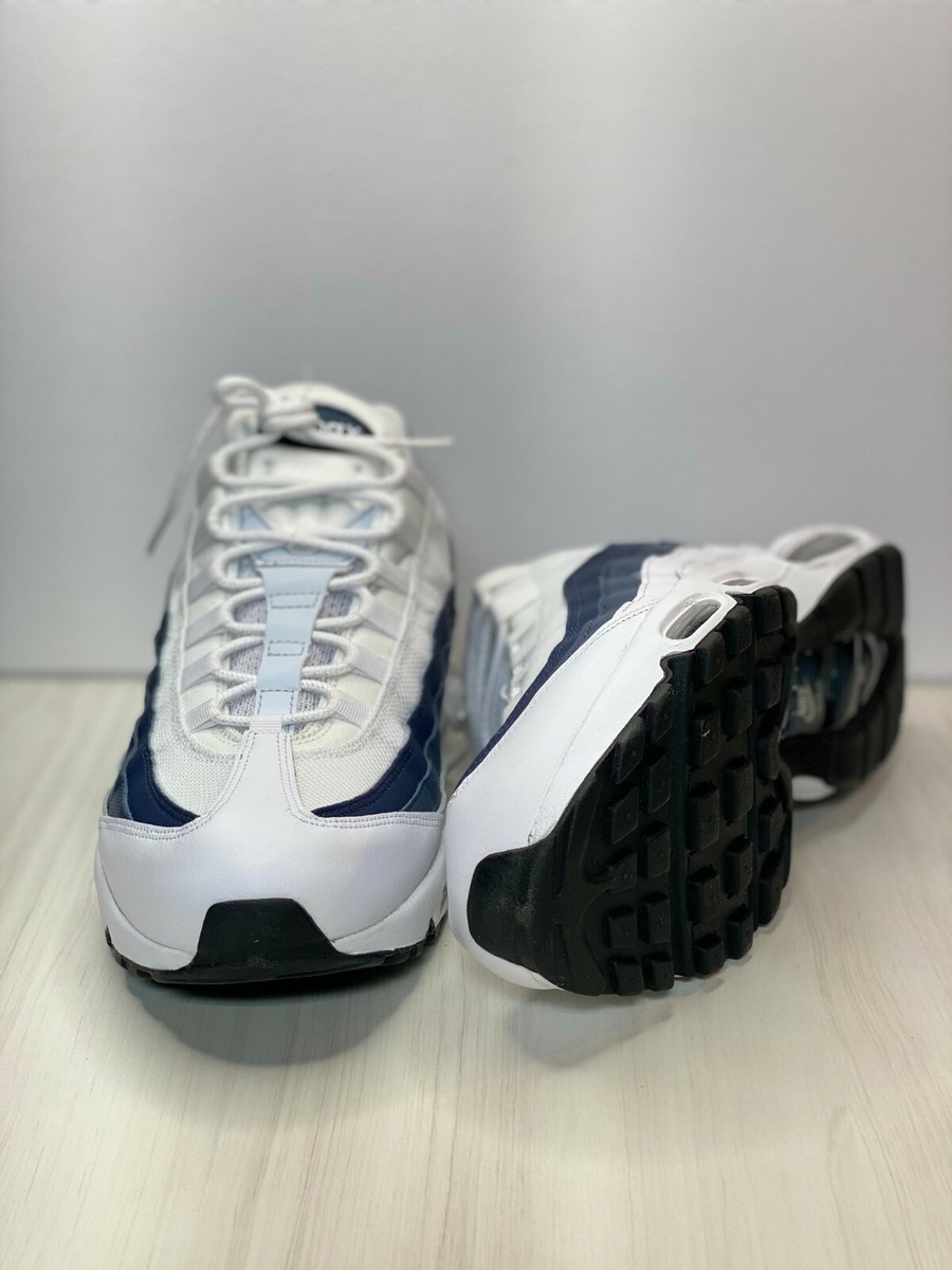 Nike Air Max 95 Essential Men's US 13 White | Midnight Navy 749766