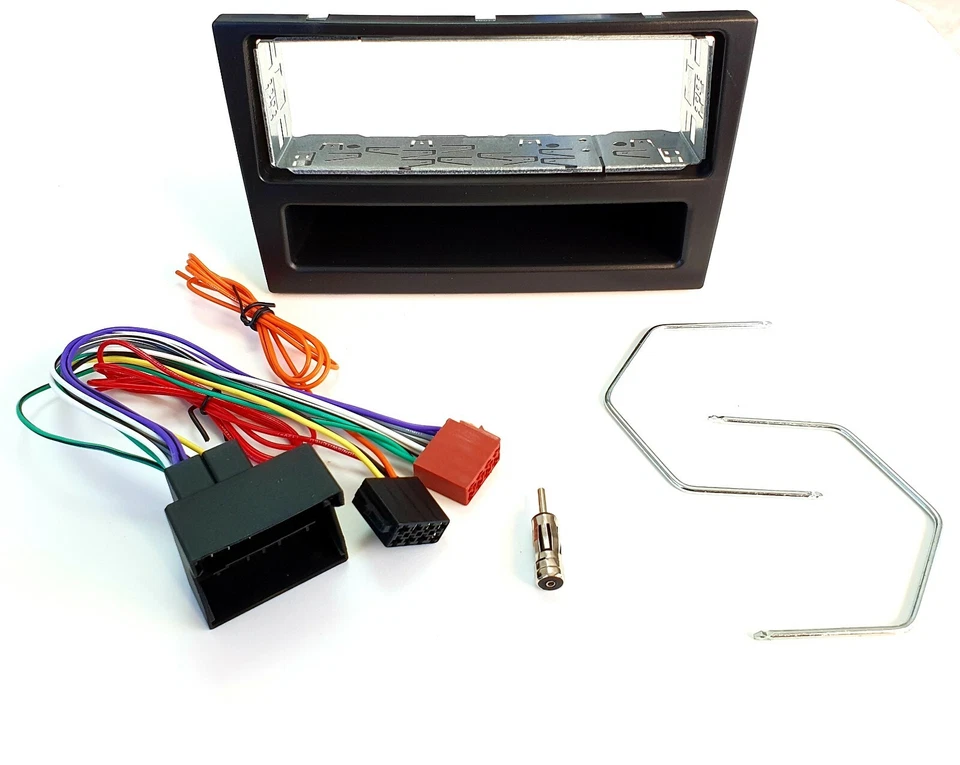 Installation Kit 1DIN Car Radio for Opel Faceplate Adapter Aerial Black - Image 2 of 4