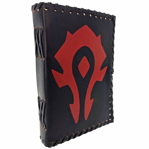 Leather Journal Alliance World of Warcraft Writing Diary Notebook Christmas Gift - Picture 1 of 18