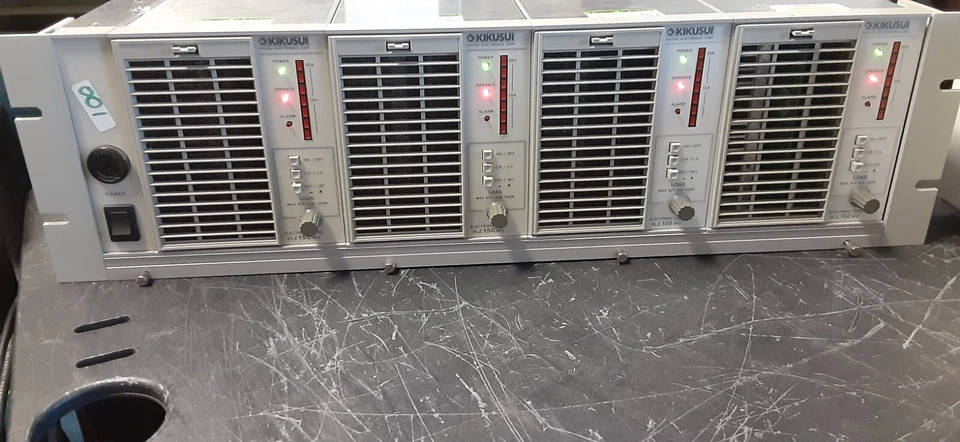 KIKUSUI электронная нагрузка 4 единицы тест 4 выход постоянного тока источник питания 600 Вт 60 В 30 А 150 Вт - Изображение 2 из 4