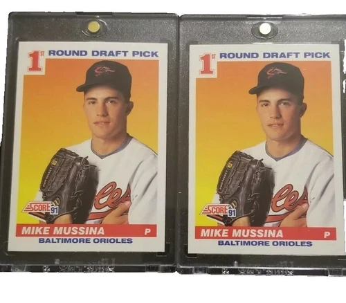 Mike Mussina 1991 Season Baseball Sports Trading Cards & Accessories