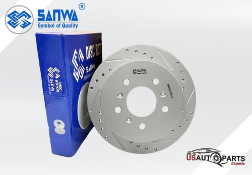 REAR LH BRAKE ROTOR SOLID & GEOMET COATED D&S 278mm FOR CHEVROLET 06-10 - Foto 4 di 5