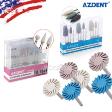 AZDENT Dental Composite Polishing Disc Wheel Kits RA 0309 /HP0412 /Diamond RA