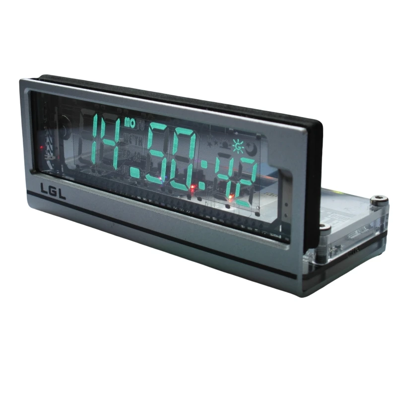 VFD Clock WiFi Timing Clock Vacuum Fluorescent Display Aluminum VFD Clock WiFi Timing Clock Vacuum Fluorescent Display Aluminum