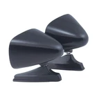Universal Car Mirror LH and RH Dual Sport Black 5 7/8" x 3 7/8" 1600B