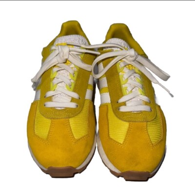 Adidas Retropy Sneakers E5 Hazy Yellow White Mens Sz 7 Women s Sz 8 GW0560