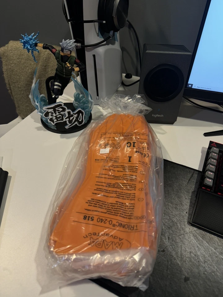 Guantes TRIonic 0-240 518 MAPA AdvanTech 12 pares (docena) talla 10 (L-XL) naranja  Foto 2 de 2