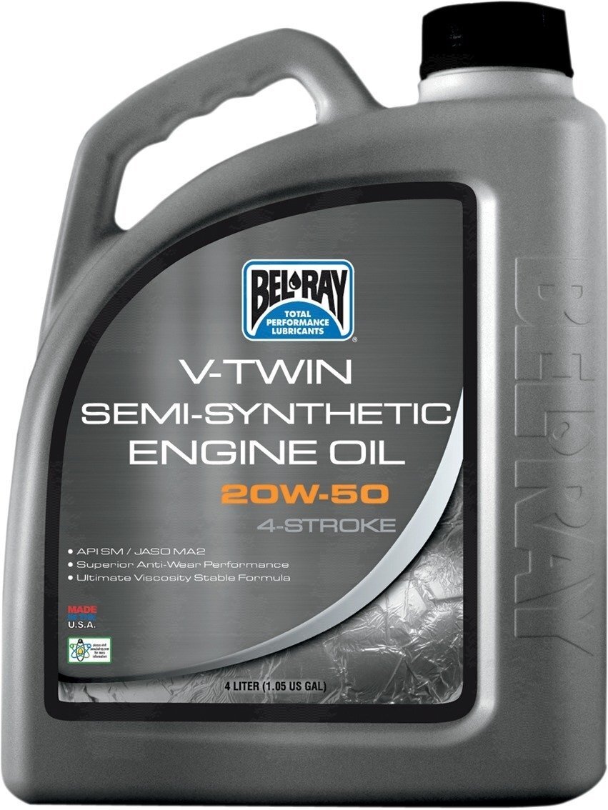 BEL-RAY - OIL VTWIN SEMI 20W50 4L 96910-BT4