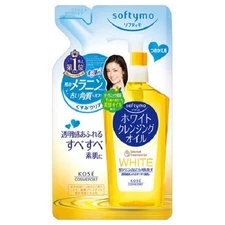 NEW!! Made in JAPAN KOSE Softymo White Cleansing Oil Refill / 200ml