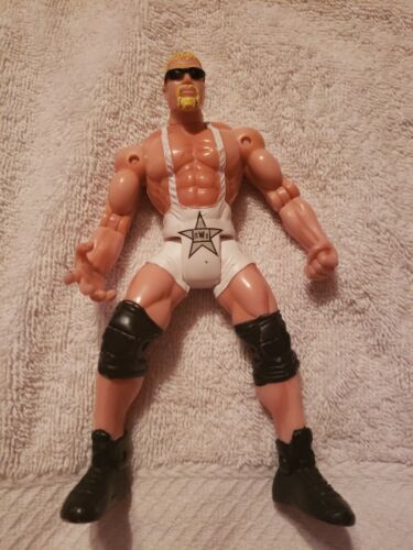 WCW Marvel Toybiz Scott Steiner Wrestling Action Figure WWE Big Poppa Pump - Photo 1 sur 2