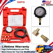 Automatic Transmission Engine Oil Pressure Tester Gauge Diagnostic Test Tools US