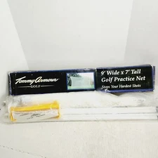 Tommy Armour 9' X 7' Golf Practice Net Sturdy Quick Set Up NEW OPEN BOX COMPLETE