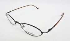 Nautica N7107 006 Glasses Oval Satin Brown and Tortoise Frame Display Model 46mm